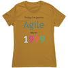Agile Like It's 1999 T-shirt (Women's - Light)